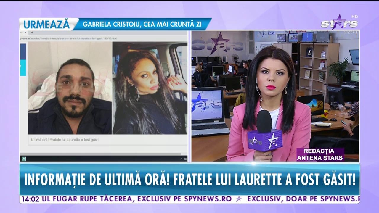 Informație de ultimă oră! Fratele lui Laurette a fost găsit