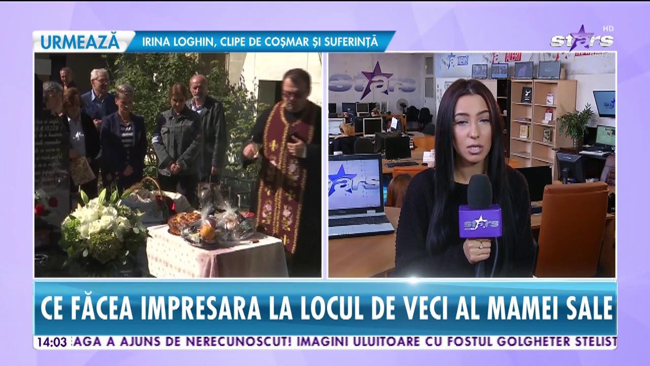 Anamaria Prodan, surprinsă la cimitir, &icirc;n miez de noapte