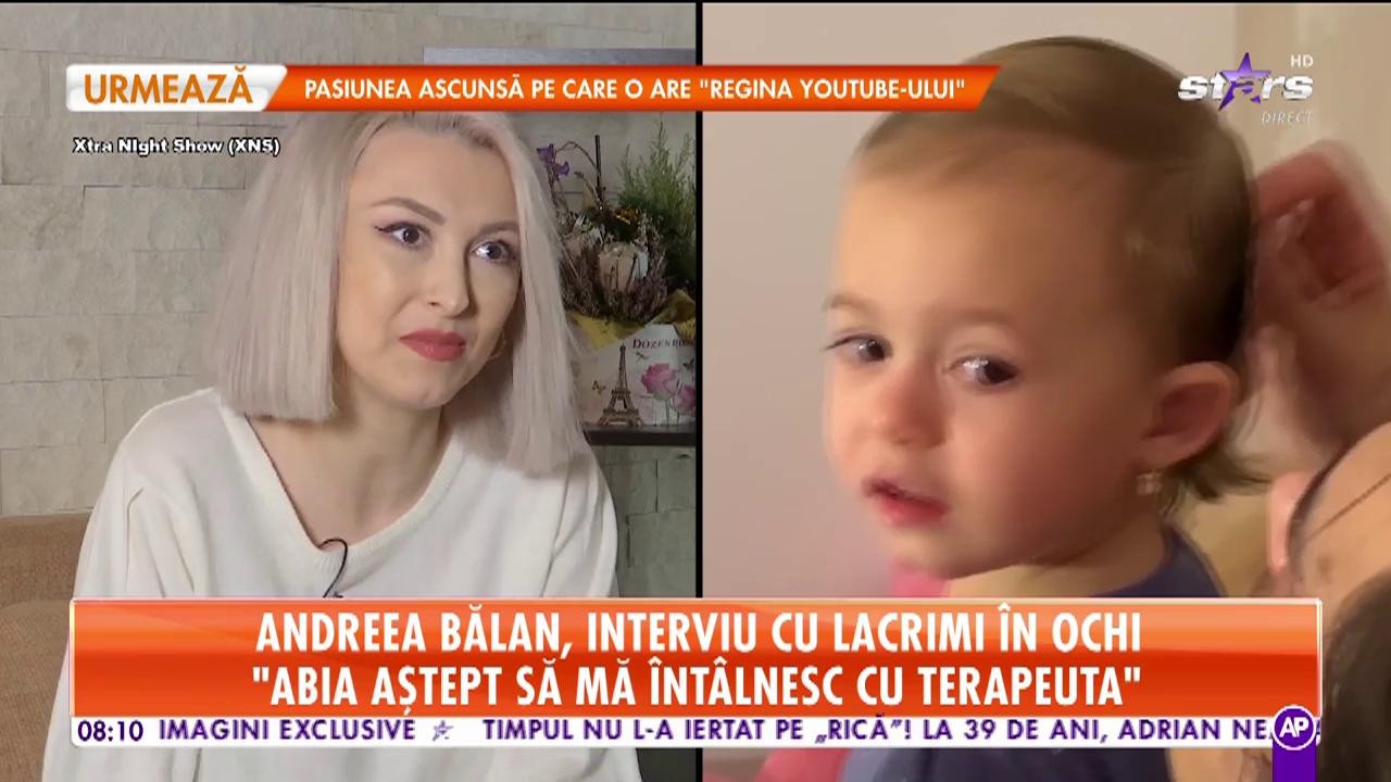 Andreea Bălan, interviu cu lacrimi &icirc;n ochi: Am primit o a doua șansă la viață