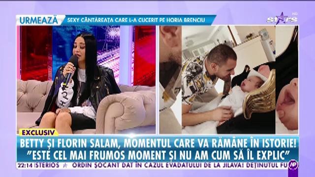 Betty Stoian, o mămică extrem de relaxată