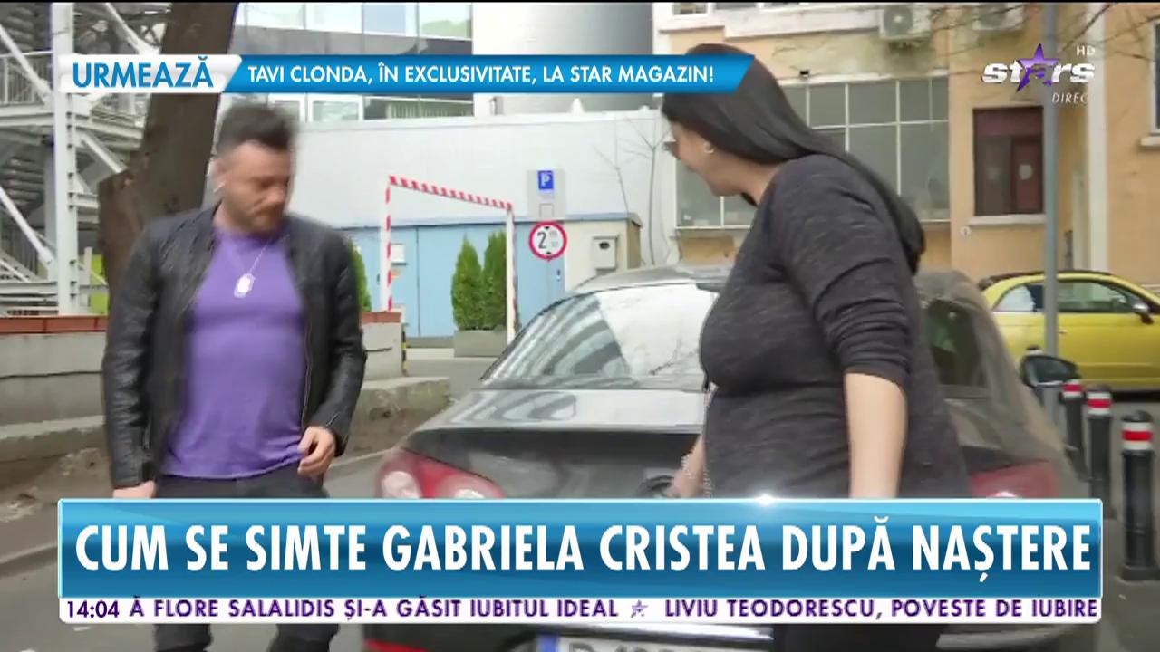 Cum se simte Gabriela Cristea după naştere! Tavi Clonda a făcut primele declaraţii: Suntem doi părinţi fericiţi!