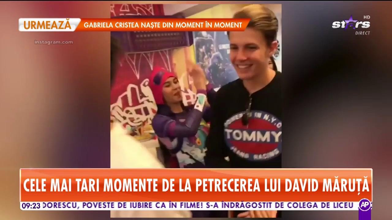 Petrecere mare &icirc;n familia Andrei. Fiul vedetei şi-a serbat ziua de naştere