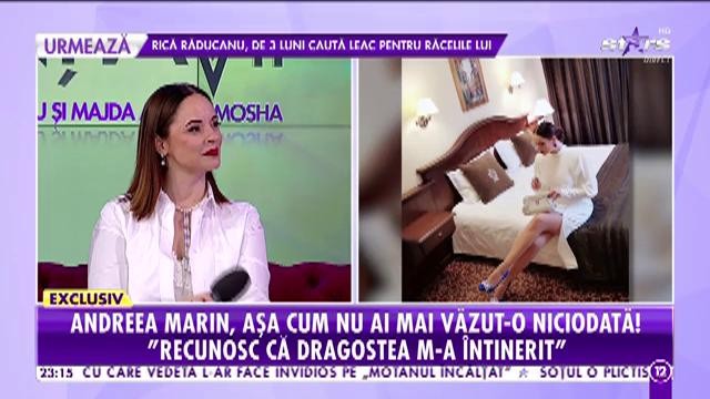 Andreea Marin, așa cum nu ai văzut-o niciodată! Vedeta răspunde sincer la &icirc;ntrebările tuturor: Recunosc că dragostea m-a &icirc;ntinerit
