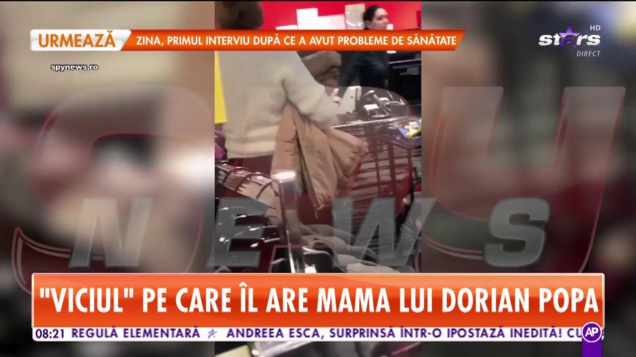 "Viciul" pe care &icirc;l are mama lui Dorian Popa