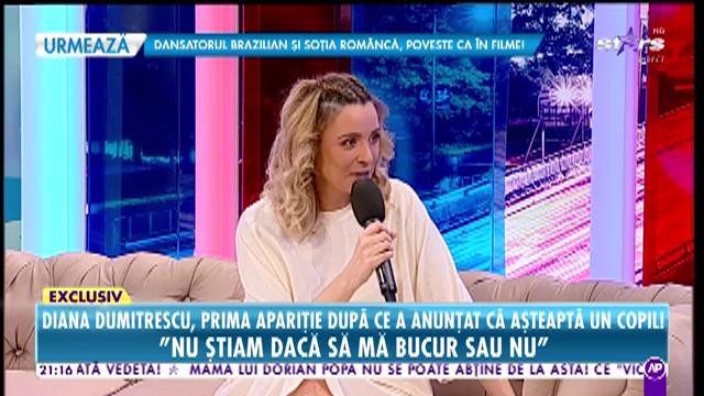 Diana Dumitrescu, prima apariție după ce a anunțat că așteaptă un copil: Am fost surprinsă și șocată când am aflat