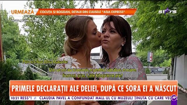 Fericire mare &icirc;n familia Deliei! Sora vedetei a născut un băieţel perfect săntos