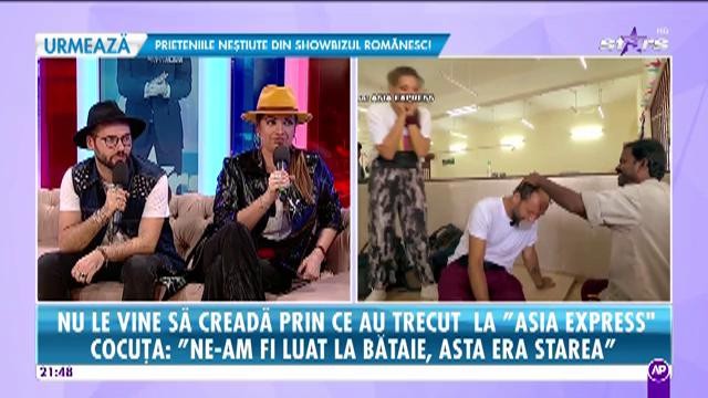 Bogdan și Cocuța, experiențele nevăzute de la Asia Express: A fost o mare provocare pentru nervii noștri