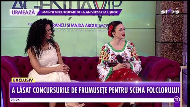 Cosmina Adam, de la titlul de "miss" la cea mai frumoasă interpretă de muzică populară