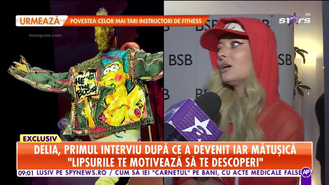 Delia, primul interviu după ce a devenit iar mătușică