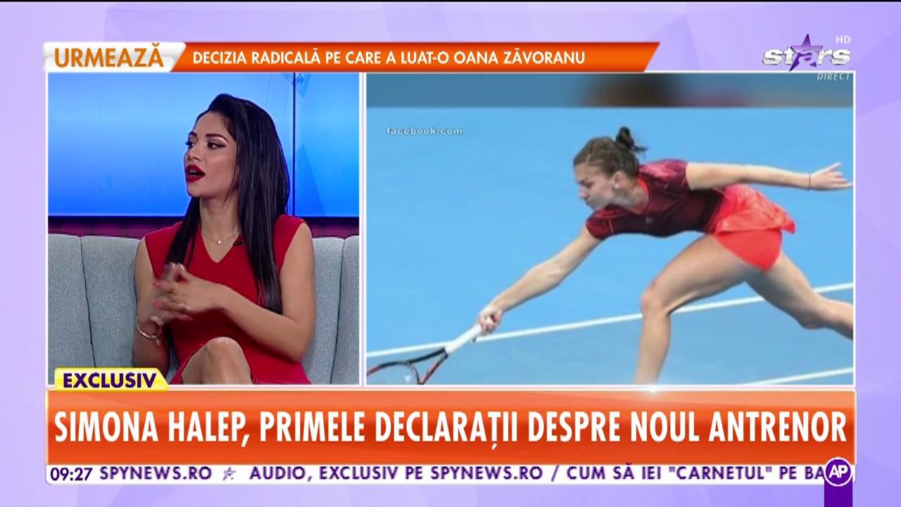 Simona Halep, primele declarații despre nou antrenor