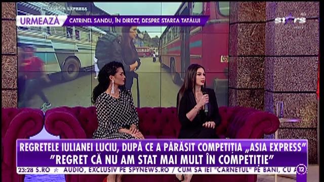 Regretele Iulianei Luciu, după ce a părăsit competiția Asia Express: De c&acirc;nd m-am &icirc;ntors din concurs nu am mai m&acirc;ncat orez și banane