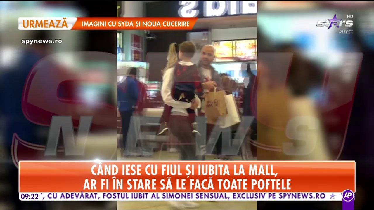 Andrei Ștefănescu este un bărbat model. Ce face c&acirc;nd iese cu fiul și iubita la mall