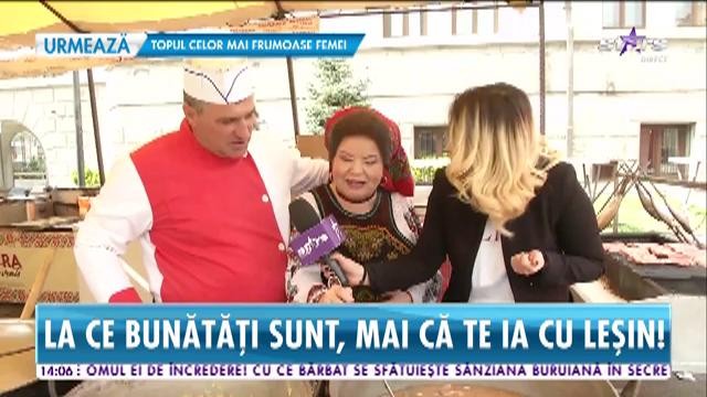 Saveta Bogdan, vedeta de la t&acirc;rgul de m&acirc;ncare tradițională