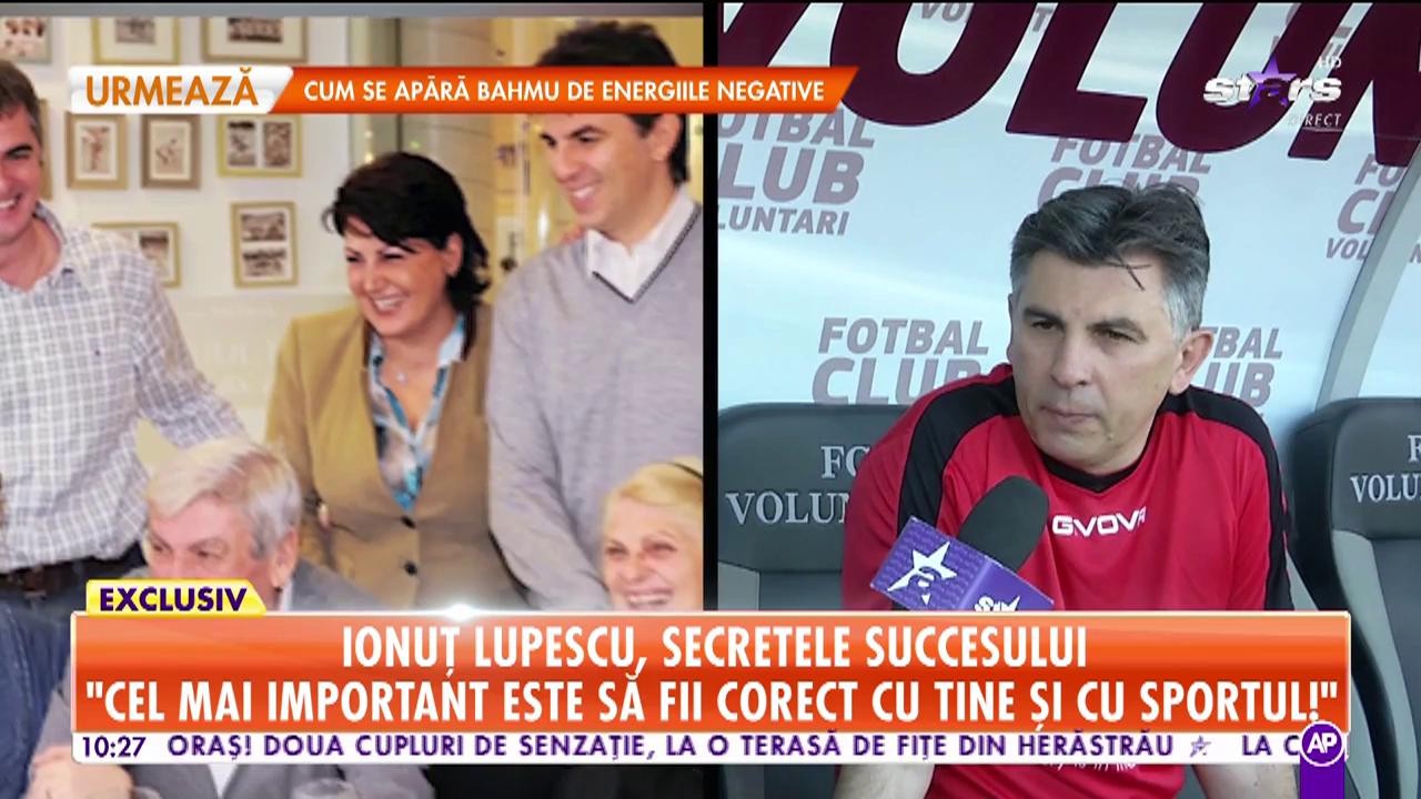 Ionuț Lupescu, secretele succesului: Este important să ai o familie echilibrată care să te ajute &icirc;n momentele dificile