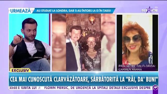 Carmen Harra își serbează ziua de naștere! Ce premoniție a avut clarvăzătorarea