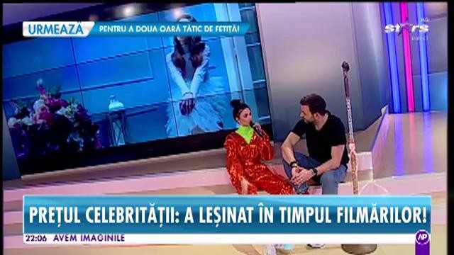 Ioana Ignat a leşinat în timpul filmărilor! "Erau minus 25 de grade, iar eu aveam o rochie de mătase"