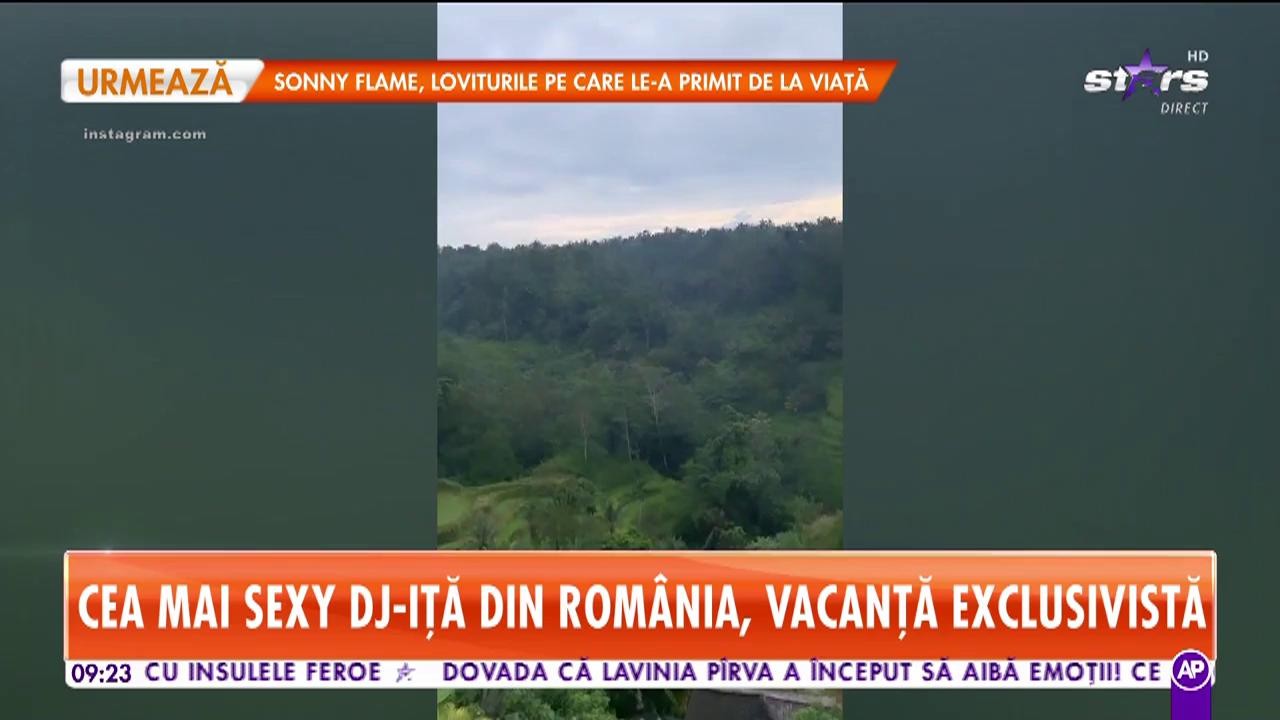Vika Jigulina, vacanță de lux &icirc;n Bali. Dj-iţa lui Capatos a avut parte de aventura vieţii ei