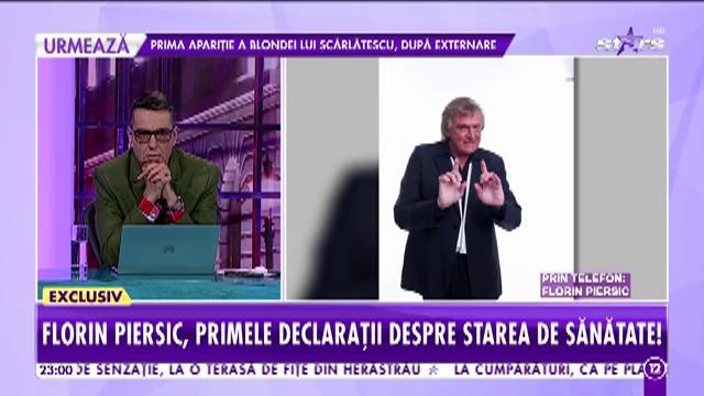 Florin Piersic, primele declaraţii despre starea de sănătate! "Dacă mă iubiţi, vă rog să-mi respectaţi deciziile"