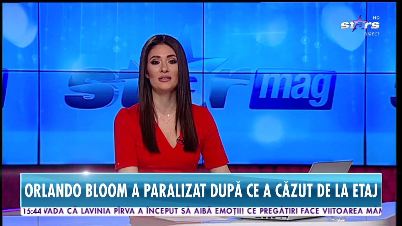 Orlando Bloom a paralizat, timp de trei zile, după ce a căzut de la etaj. Actorul avea 21 de ani c&acirc;nd s-a &icirc;nt&acirc;mplat accidentul