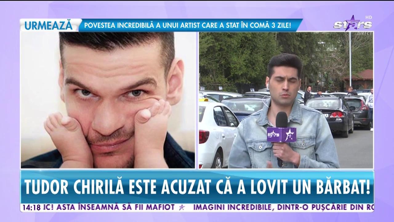Tudor Chirilă este acuzat că a lovit un bărbat