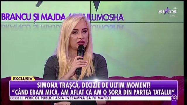Simona Traşcă, decizie de ultim moment! Refuză să-şi mai cunoască sora pierdută!