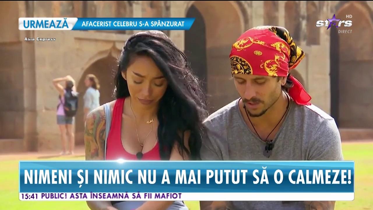 Ruby a izbucnit &icirc;n pl&acirc;ns &icirc;n Asia Express