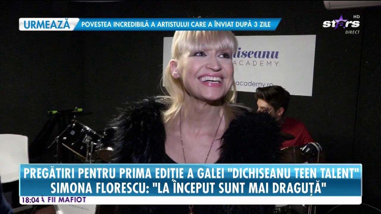 Pregătiri pentru prima ediție a Galei Dichiseanu Teen Talent. Simona Florescu: Trebuie să &icirc;nțelegem fiecare generație care vine
