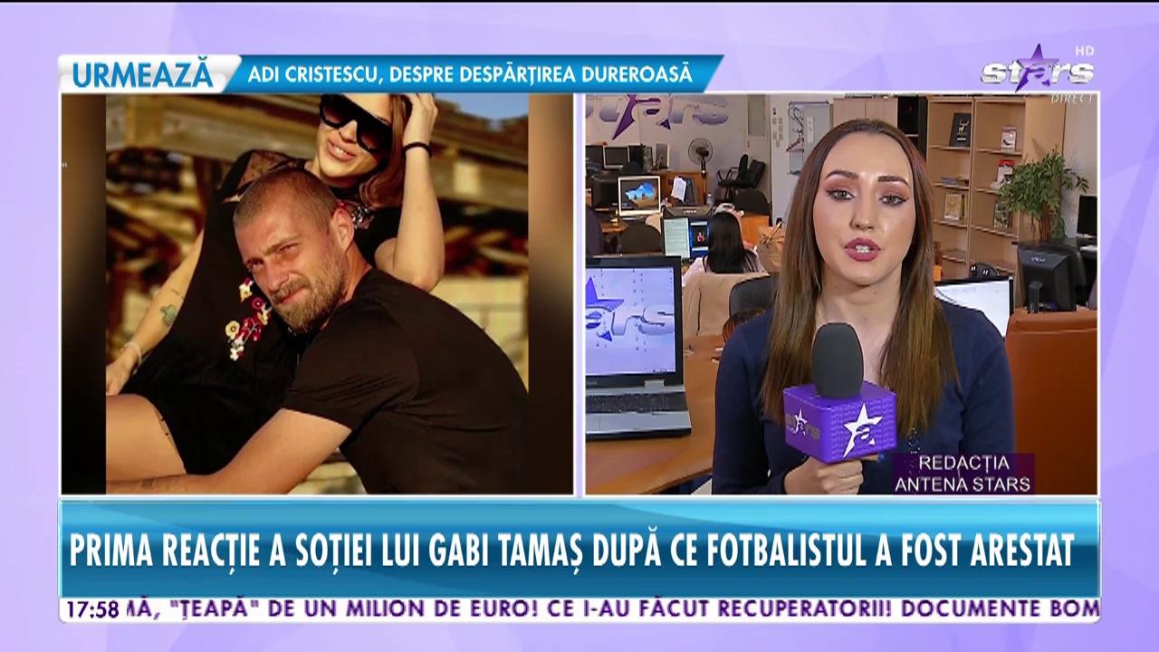 Prima reacţie a soţiei lui Gabi Tamaş, după ce fotbalistul a fost arestat &icirc;n Israel