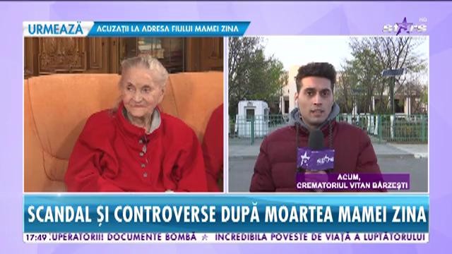 Ce s-a &icirc;nt&acirc;mplat cu trupul ne&icirc;nsuflețit al Zinei Dumitrescu. C&acirc;nd şi unde va fi incinerată