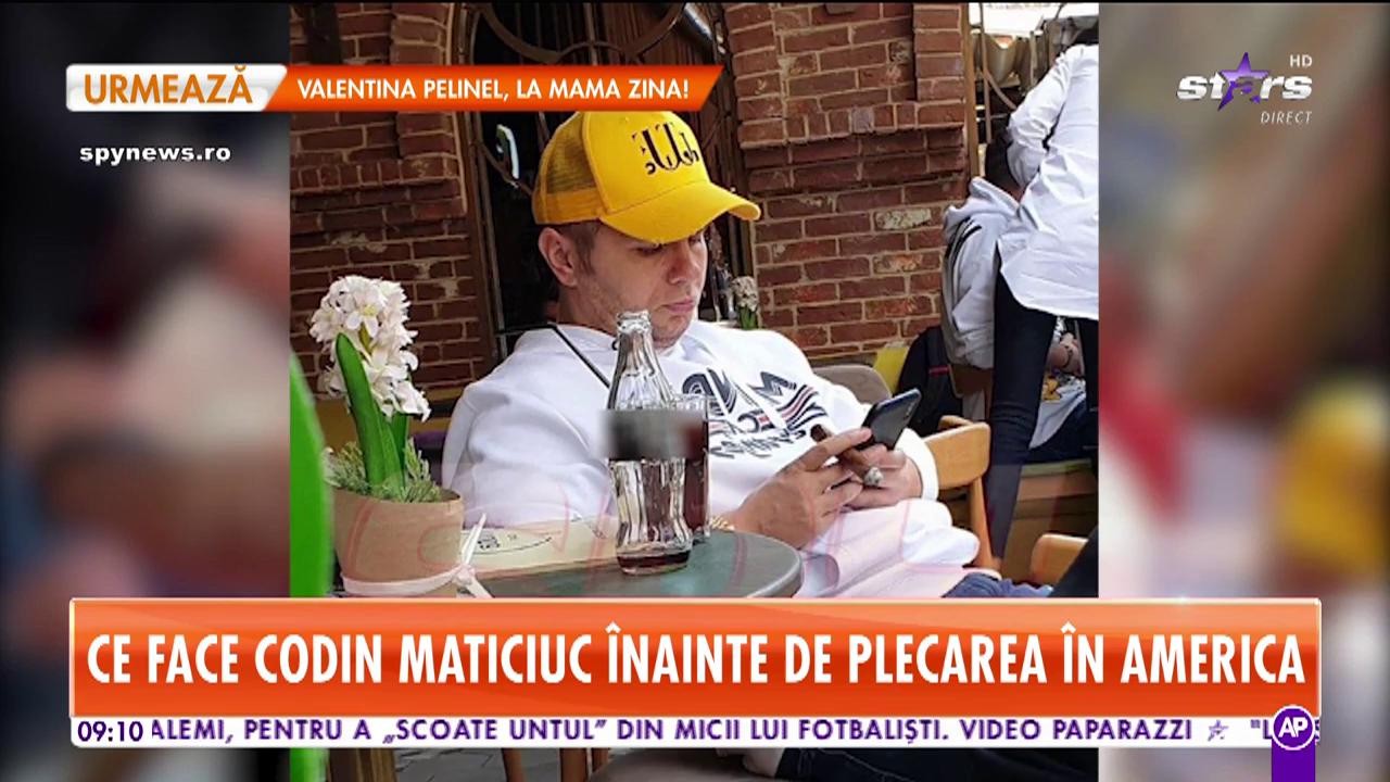 Cum se pregătește Codin Maticiuc &icirc;nainte de a deveni tată