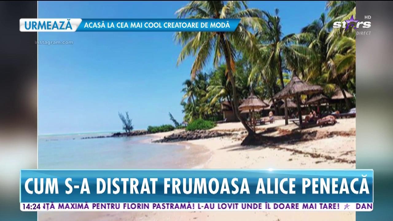 Alice Peneacă a plecat &icirc;ntr-un concediu de lux! Frumoasa şatenă are parte de un răsfăţ total &icirc;ntr-o destinaţie de vis!