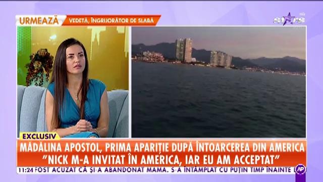 Mădălina Apostol, prima apariție după &icirc;ntoarcerea din America