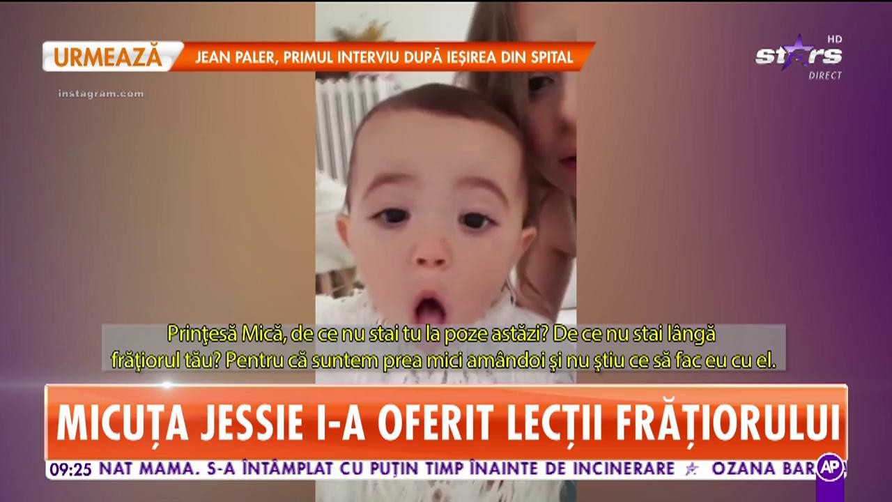 Sora Deliei a bifat şi prima şedinţă foto cu bebelușii ei
