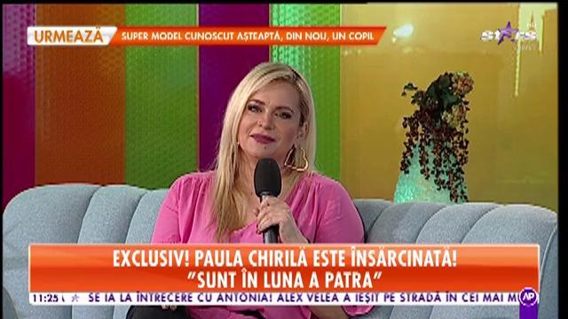 Exclusiv! Paula Chirilă este &icirc;nsărcinată &icirc;n luna a patra!