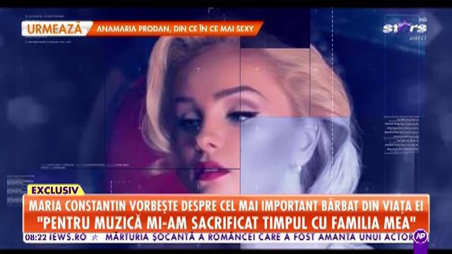 Maria Constantin vorbește despre cel mai important bărbat din viaţa ei: Tata a fost mentorul meu