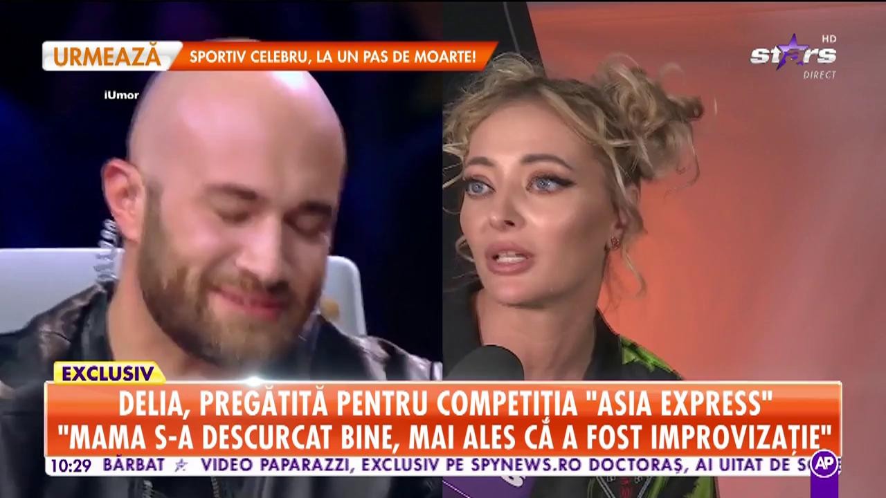 Delia, pregătită pentru competiția Asia Express: &Icirc;mi place spiritul ăsta de aventură foarte mult
