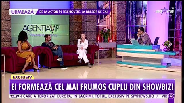 Ei formează cel mai frumos cuplu din showbiz. Bogdan Vlădău și Gina Chirilă, testul iubirii, &icirc;n direct, la Agenția VIP