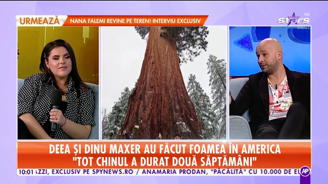 Deea şi Dinu Maxer au făcut foamea &icirc;n America! "Am fost tot timpul pe fugă"