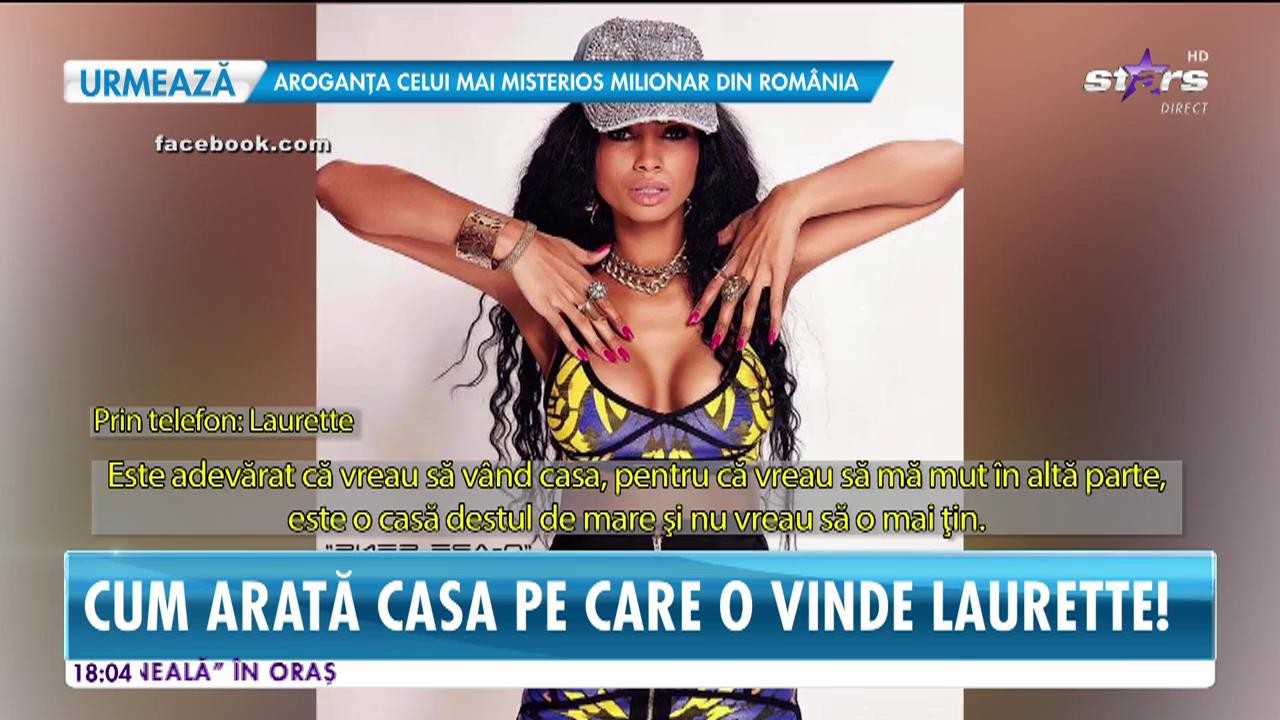 Imagini din casa de 100 de mii de euro pe care vrea să o v&acirc;ndă Laurette