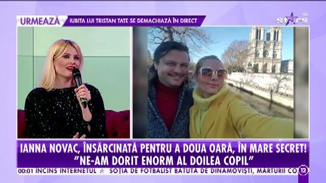 Ianna Novac, &icirc;nsărcinată pentru a doua oară: Ne-am dorit enorm al doilea copil