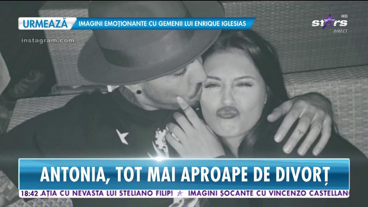 Antonia, tot mai aproape de divorț
