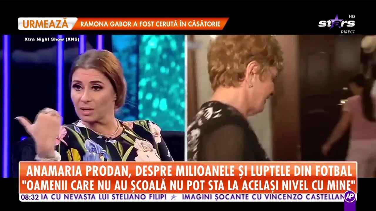 Anamaria Prodan, despre milioanele și luptele din fotbal: "Nu mă voi &icirc;mpaca niciodată cu frații Becali!