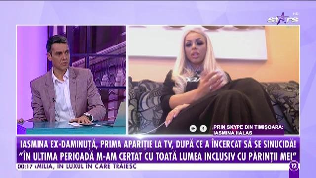 Iasmina, ex-Daminuţă, prima apariție la TV după ce a &icirc;ncercat să se sinucidă: M-am urcat &icirc;n mașină cu g&acirc;ndul să-mi iau viața
