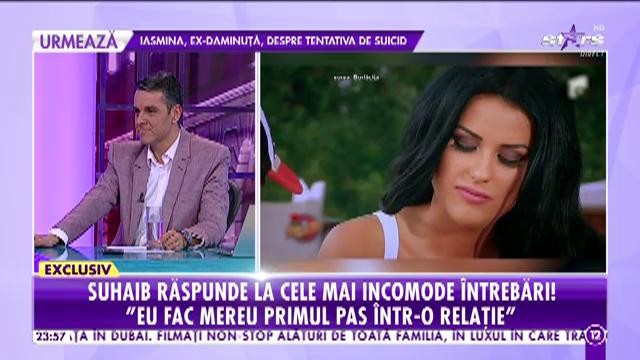 Suhaib răspunde la cele mai incomode &icirc;ntrebări: Eu fac primul pas &icirc;ntr-o relație