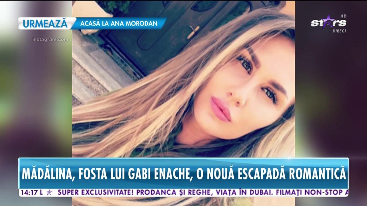 Mădălina, fosta lui Gabi Enache, o nouă escapadă romantică