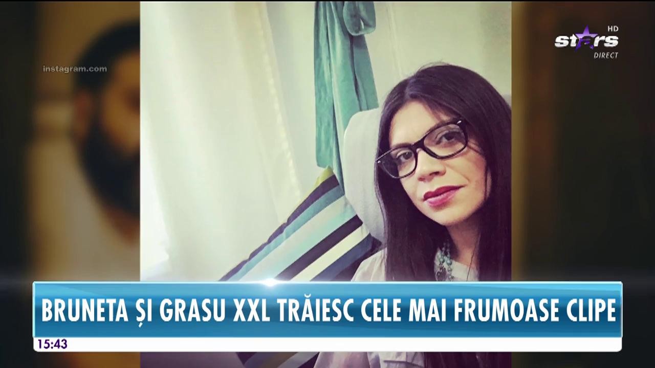 Prima imagine cu burtica de gravidă a Laurei Andreșan