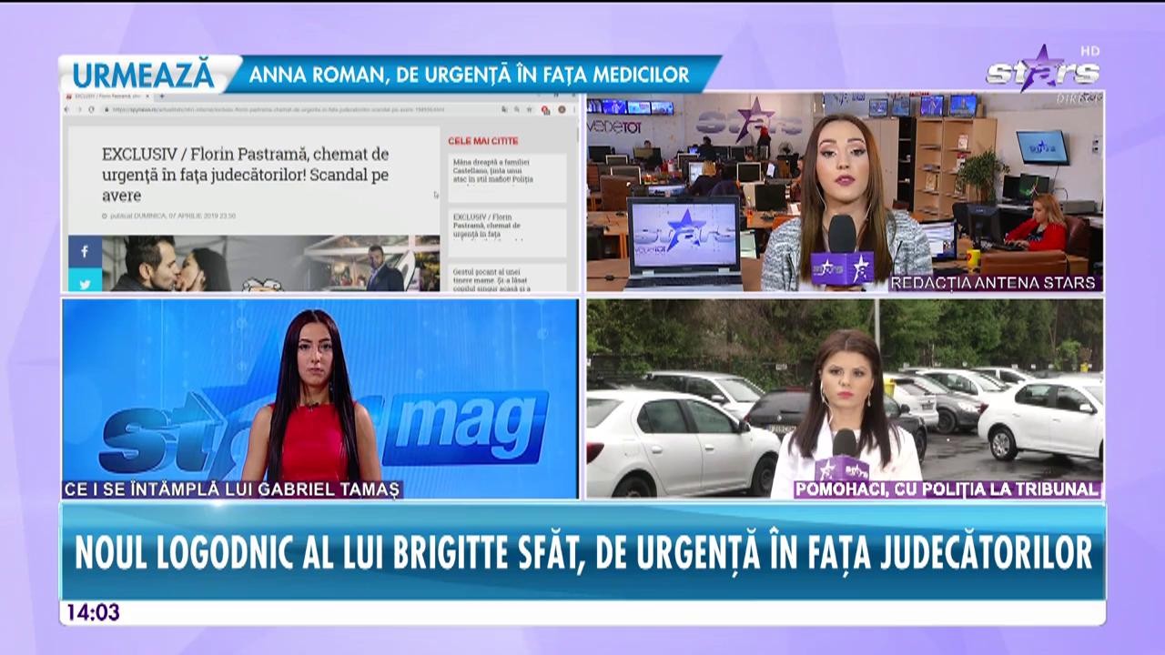 Noul logodnic al lui Brigitte Sfăt, de urgenţă &icirc;n faţa judecătorilor
