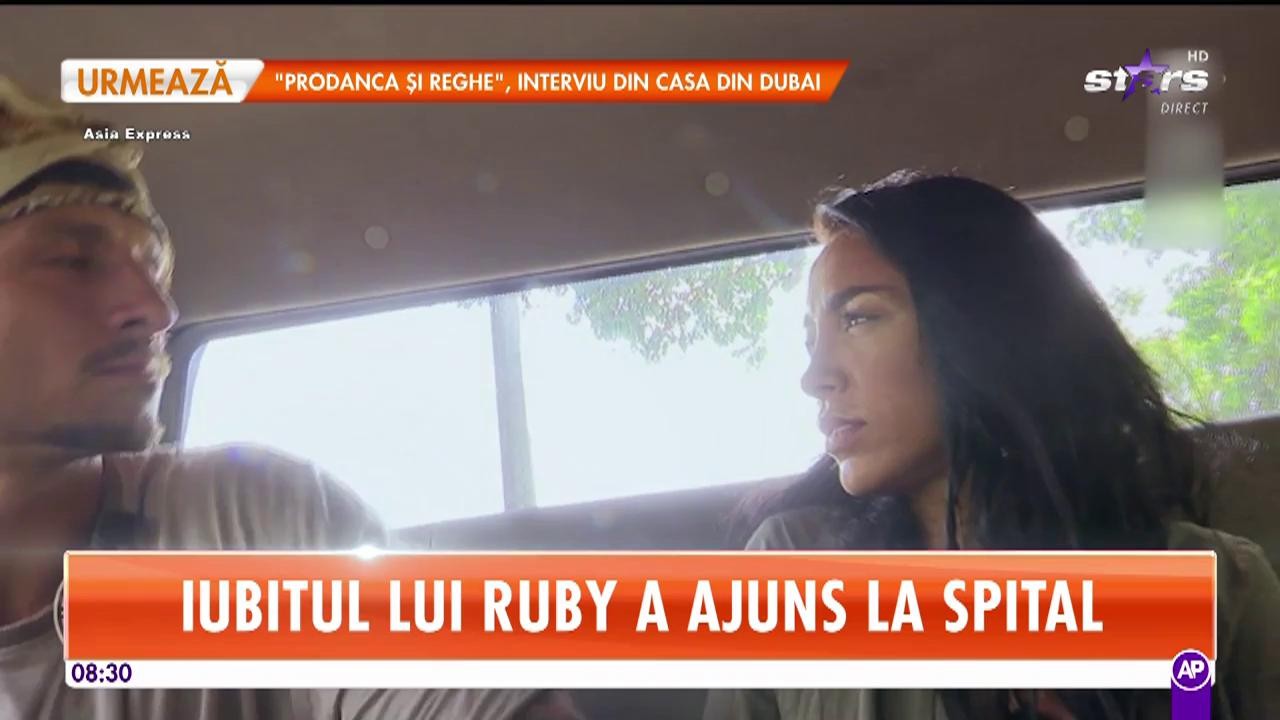 Iubitul lui Ruby a ajuns la spital. Medicii au intervenit de urgenţă