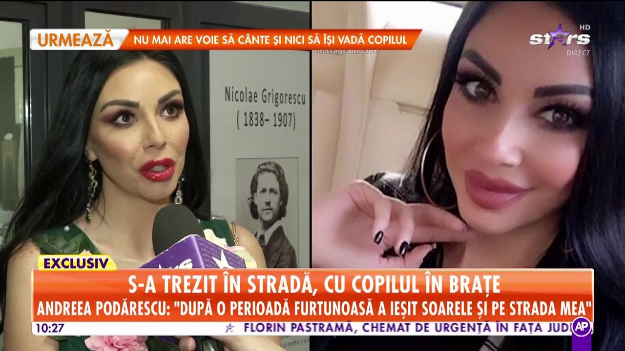 Andreea Podărescu a fost dată afară din casă, cu tot cu copil, de către propria familie, iar atunci c&acirc;nd a cerut ajutor din partea tatălui copilului nu l-a primit