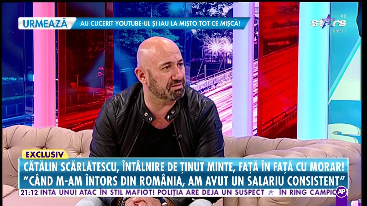 Prin ce spaimă a trecut chef Scărlătescu: "Am luat odată un copil &icirc;n braţe i-a căzut capul pe spate şi n-a mai mişcat!"
